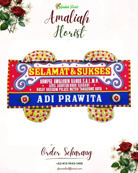 Papan Bunga Ucapan Selamat Oudate